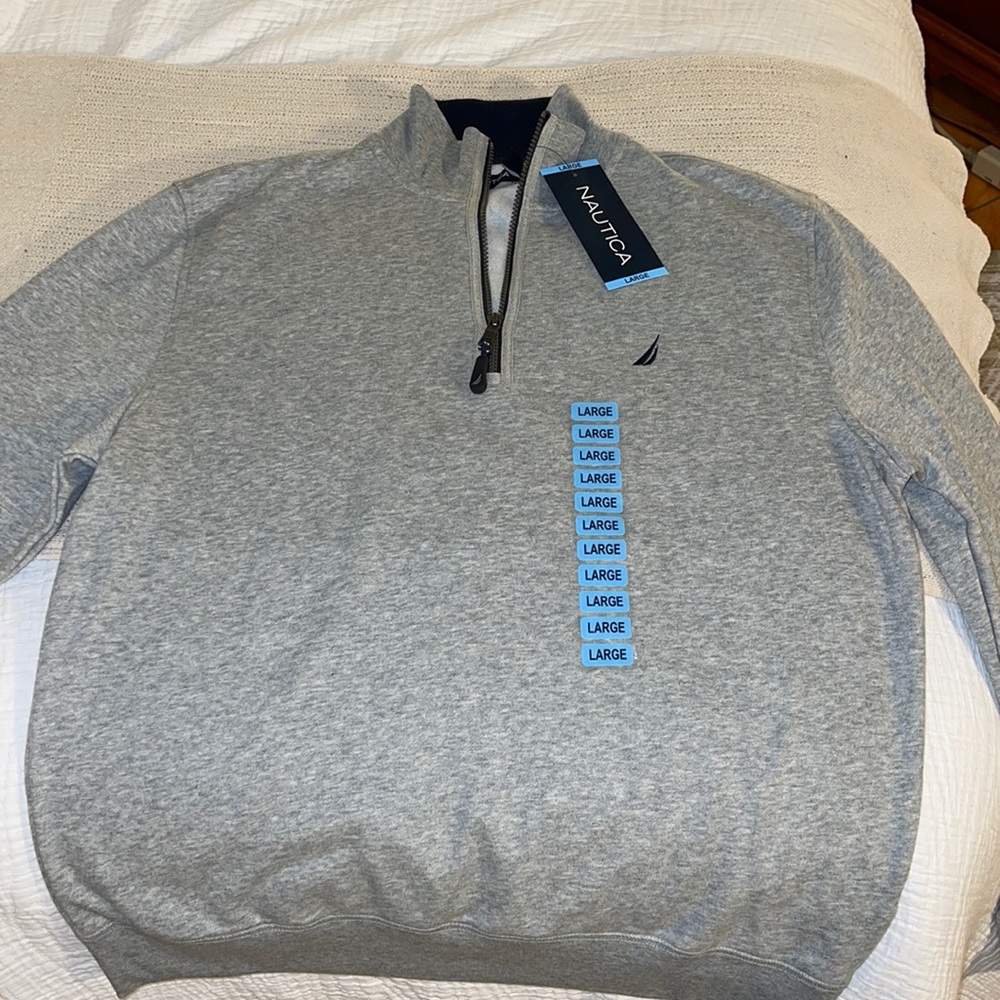 Nautical Quarter Zip (brand new with tags)